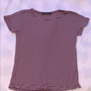 striped brandy Melville top